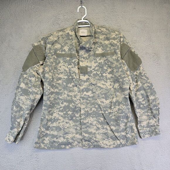 US Army ACU Combat Uniform Top Field Jacket Men's M Long Digital Camo Lot‎ Of 3 - Picture 4 of 15